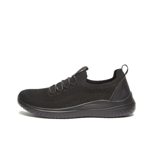 Skechers Delson 3.0 Casual Shoes Men Low-Top Black