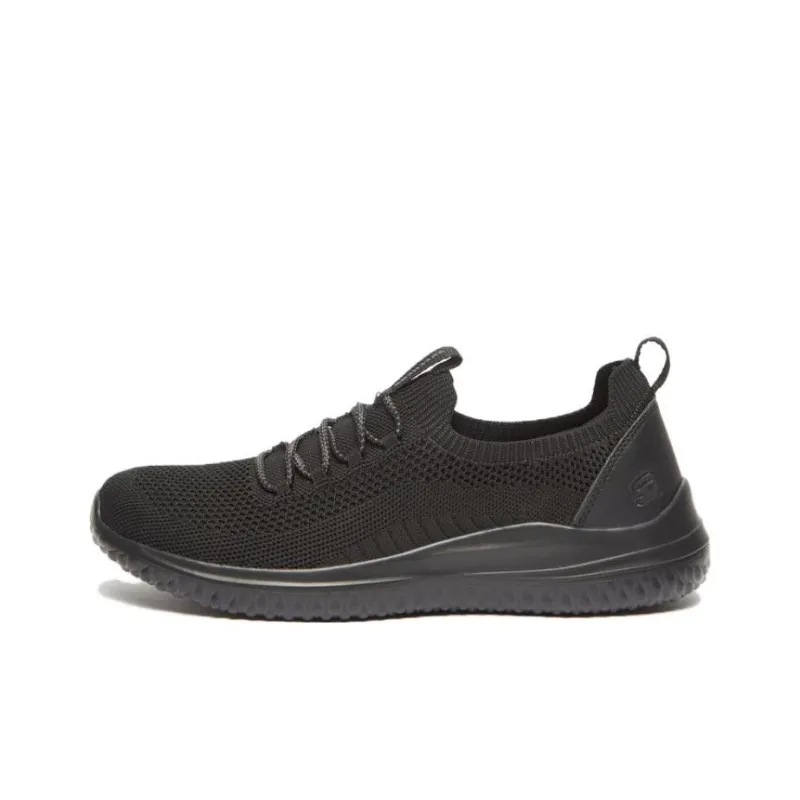 Skechers Delson 3.0 Cushioning Low Top Casual Shoes Men's Black-0