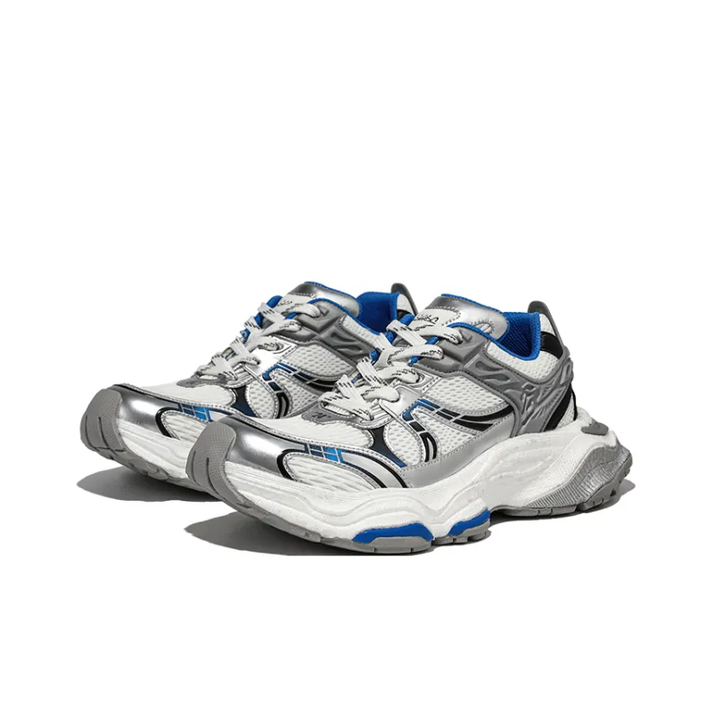 NSIOSC Warm Cushioning Coverage Height Increasing Wear Resistant Low Top Chunky Sneakers Unisex-1