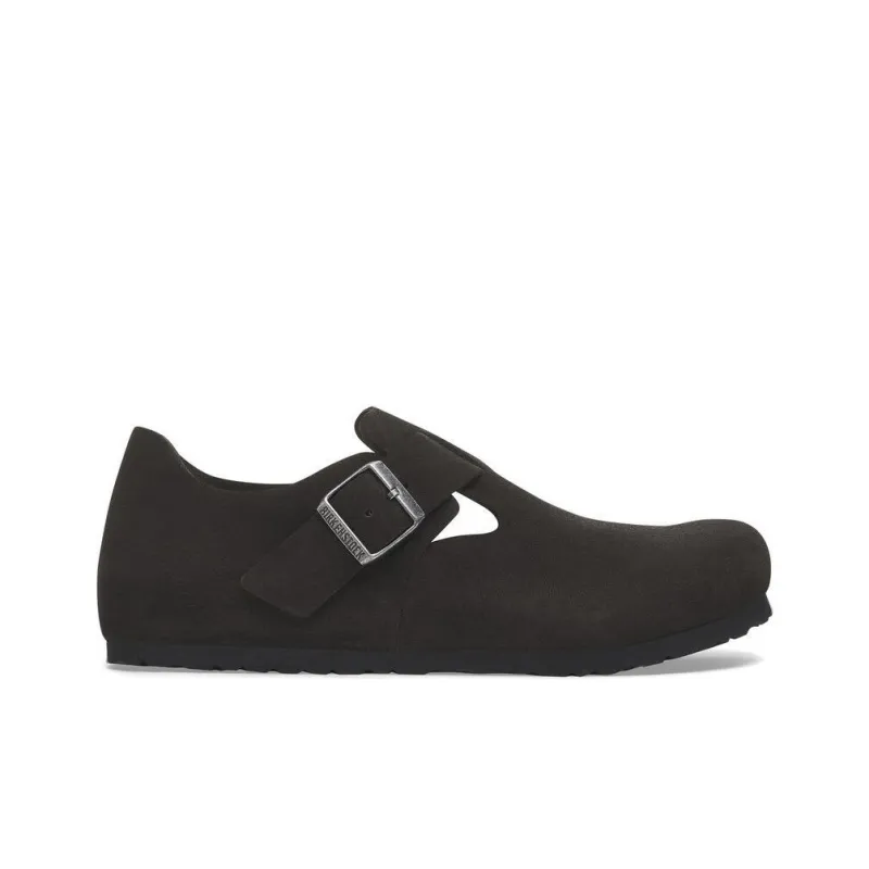 Birkenstock London Suede Leather 'Black'-1