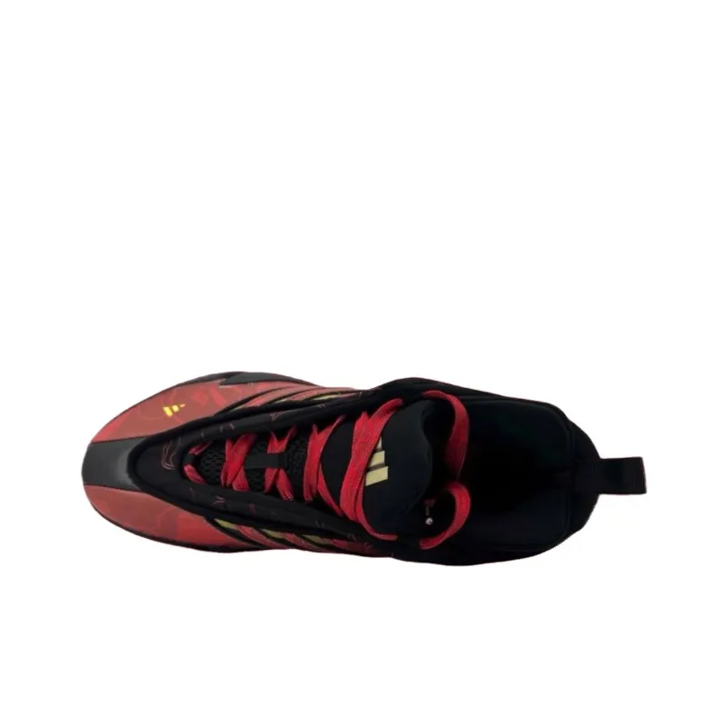 Adidas Dame 9 'BAPE Black Scarlet' Sneakers-2