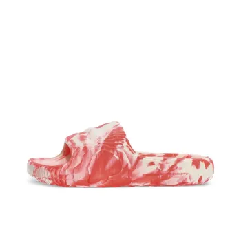 Adidas Originals Adilette 22 Slides Ivory Solar Red