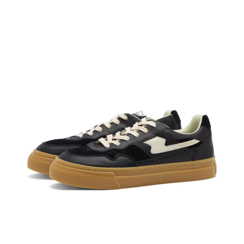 Stepney Workers Club S-Strike Wear-Resistant Low-Top Skateboard Shoes Men's Black-1