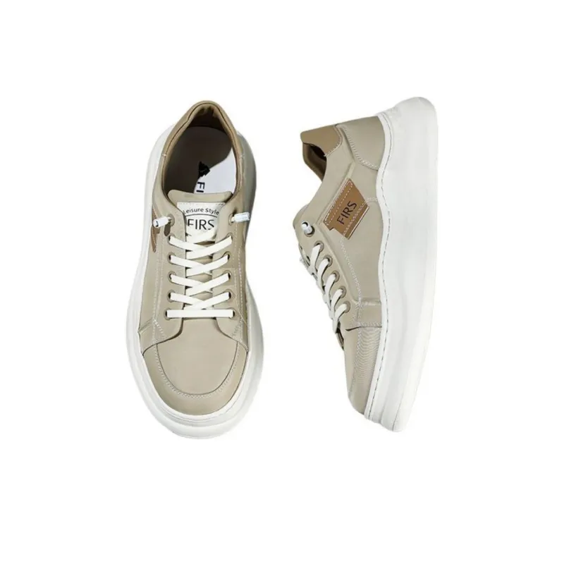 FIRS Low Top Casual Shoes Men's Khaki-4
