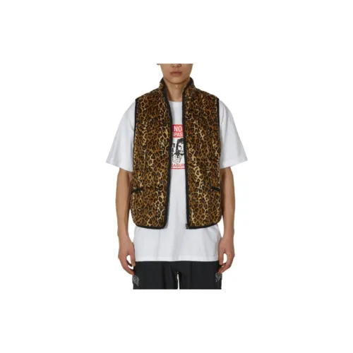 PLEASURES Vests Men Gold