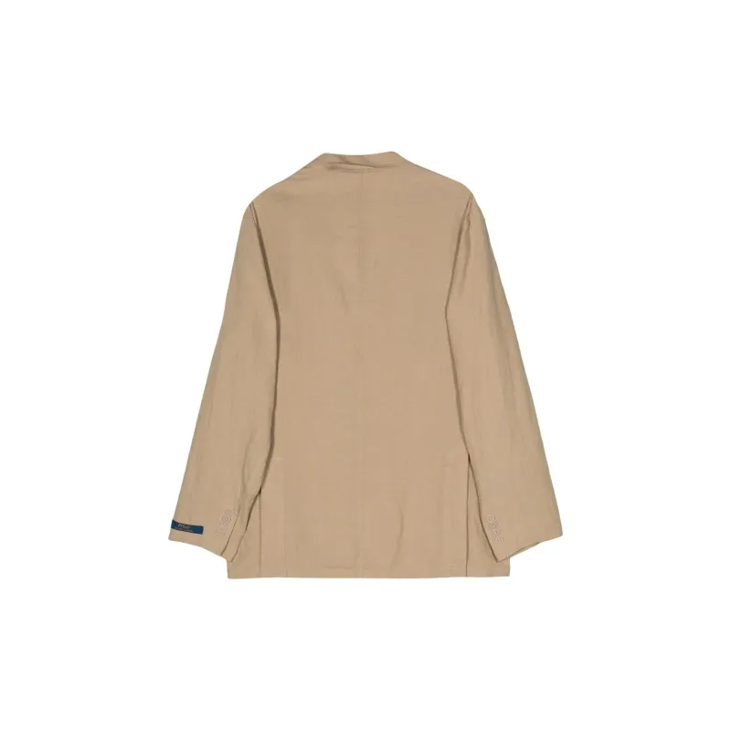 Polo Ralph Lauren Single-breasted Linen Blazer-1