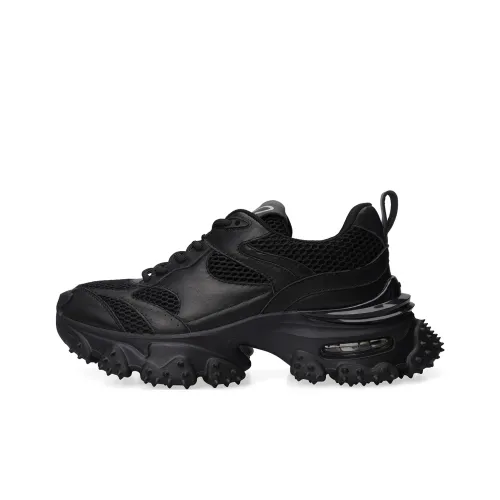 BOSSSUNWEN Chunky Sneakers Men Low-Top Black