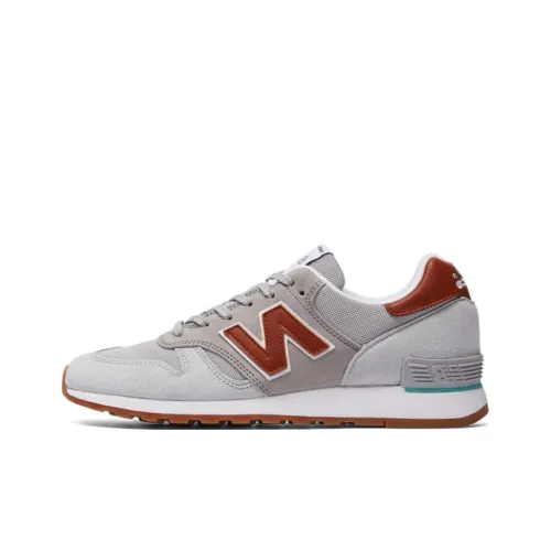 New Balance NB 670 Running Shoes Men Low-Top Gray Brown