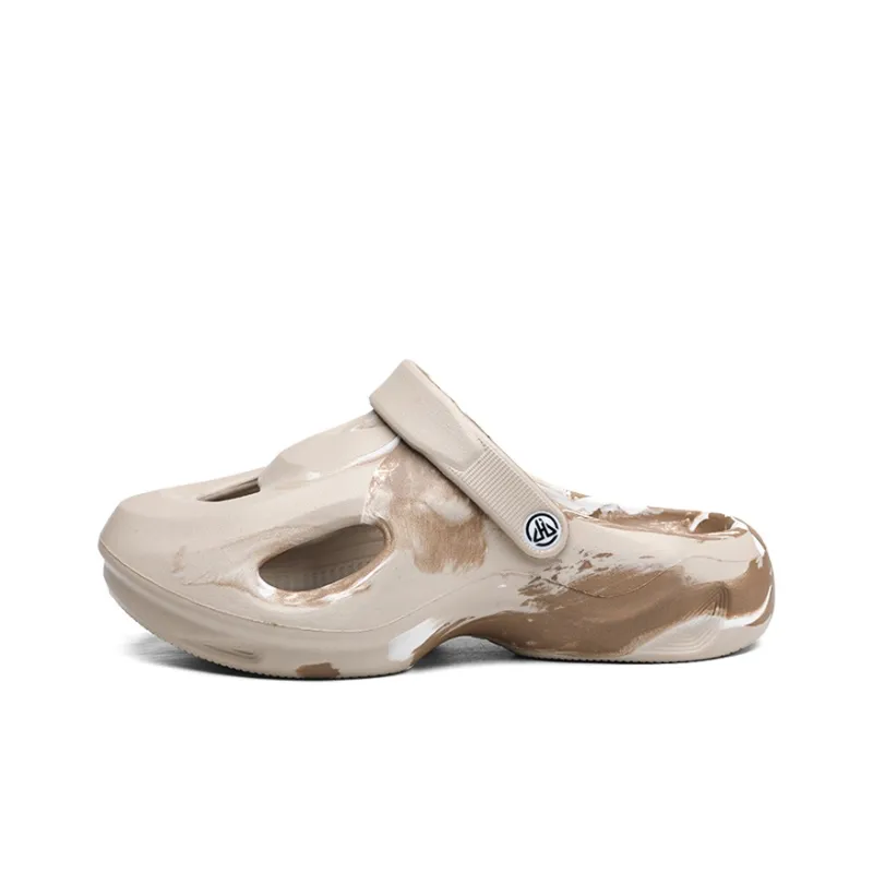 OUBT Ink Wash Rendering Design Clogs Men's-9