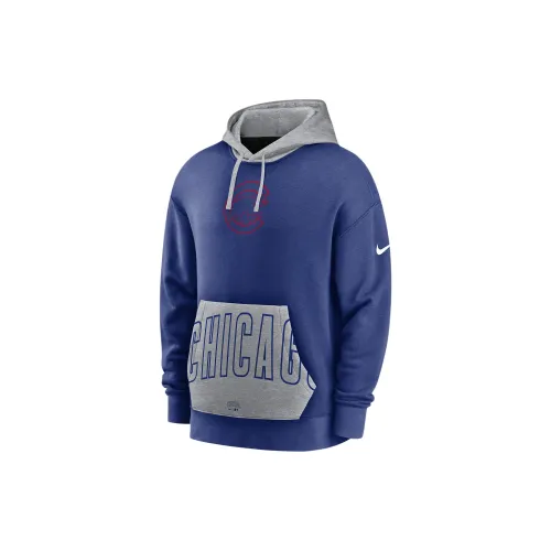 Mlb X Nike Pocket Sweatshirts Men Marine Blue