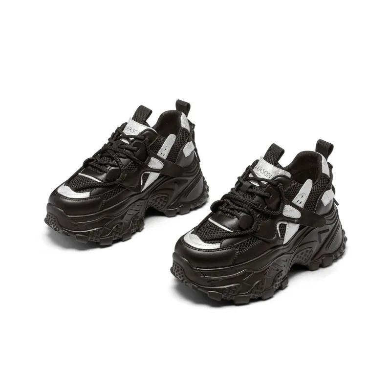 HARSON Wear-Resistant Slip-Resistant Low-Top Chunky Sneakers Women's-31