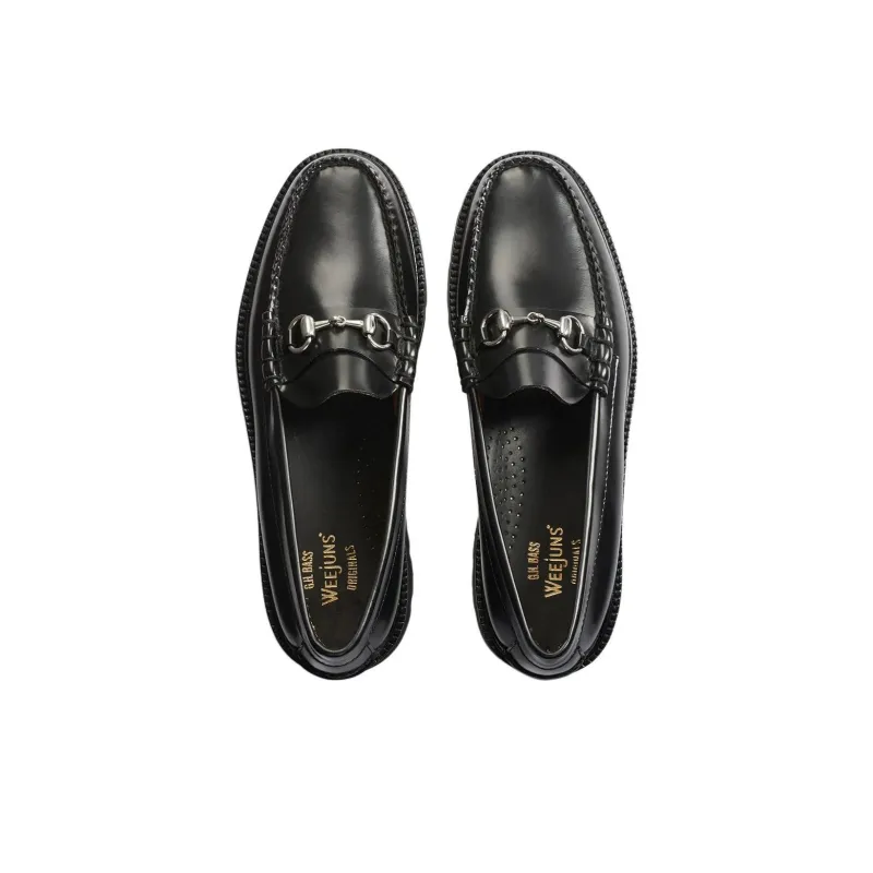 G.H. Bass & Co. Lincoln Bit Super Lug Weejuns Loafers Men's Black-3