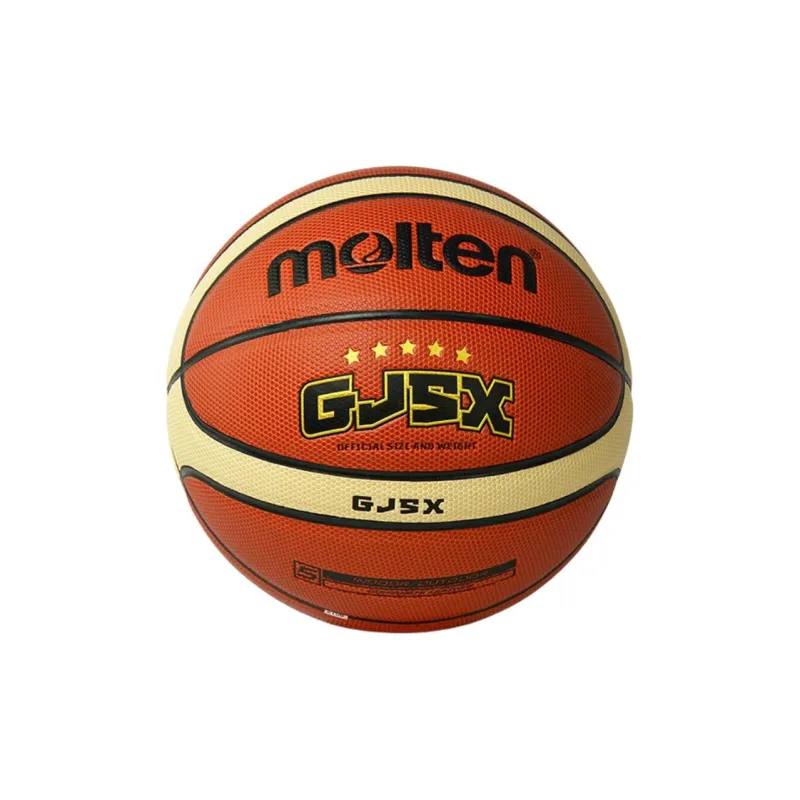 Molten PU Basketball Saffron Size 7 Ball Size 6 Ball Size 5 Ball Size 4 Ball Training Unisex-0