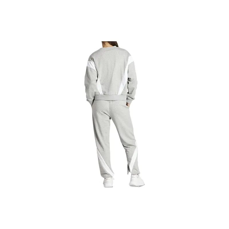 Adidas LAZIDAY TRACK SUIT Casual Suit Women's Medium Gray-3
