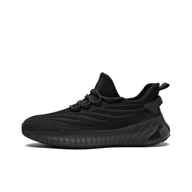 AOKANG Running Shoes Men Low Top Black-0