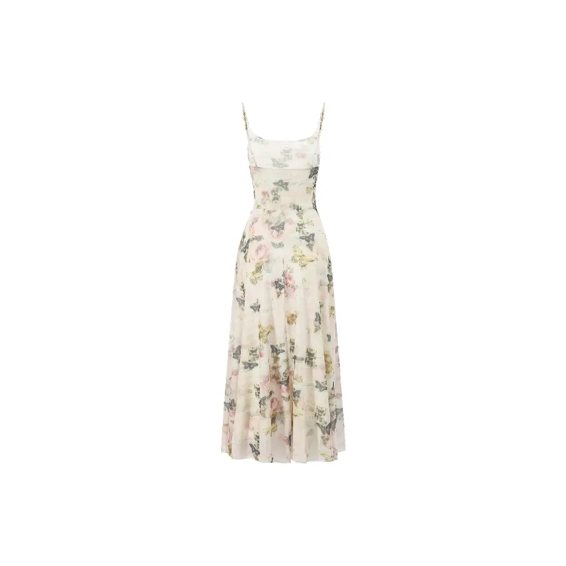 MOPB Slip Dresses Women's Floral-1
