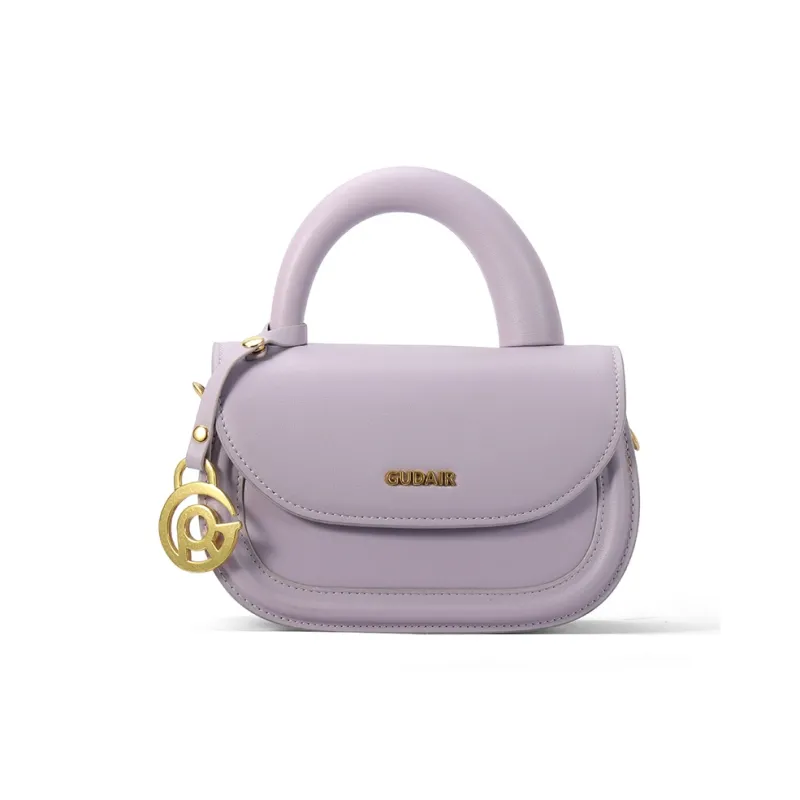 Gudair Cow Leather Saddle Bag, Shoulder Bag, Crossbody Bag, Handbag Women's-6