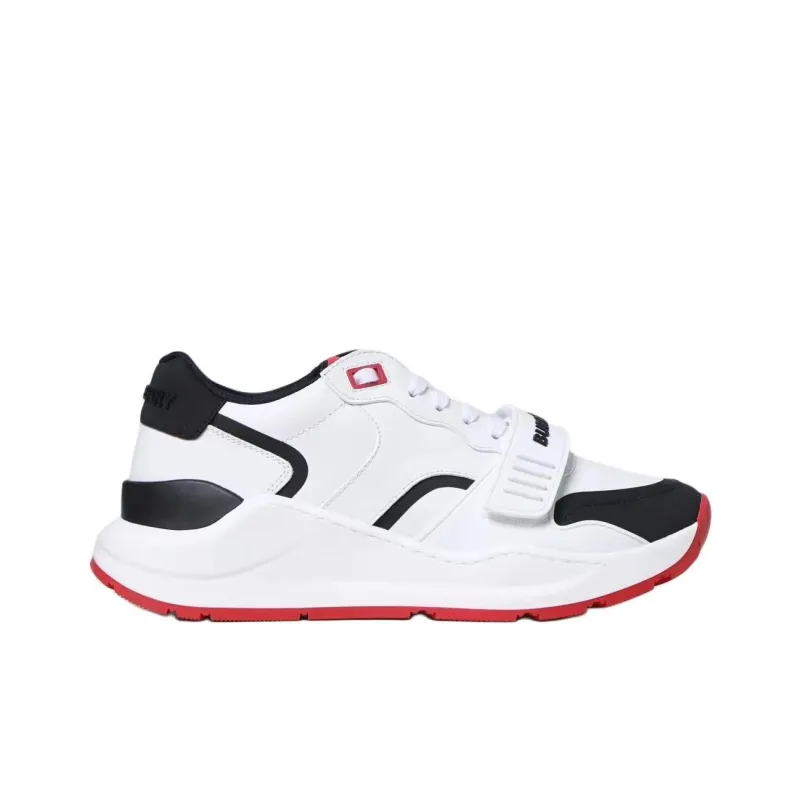 Burberry Low Top Casual Shoes Women's White-1
