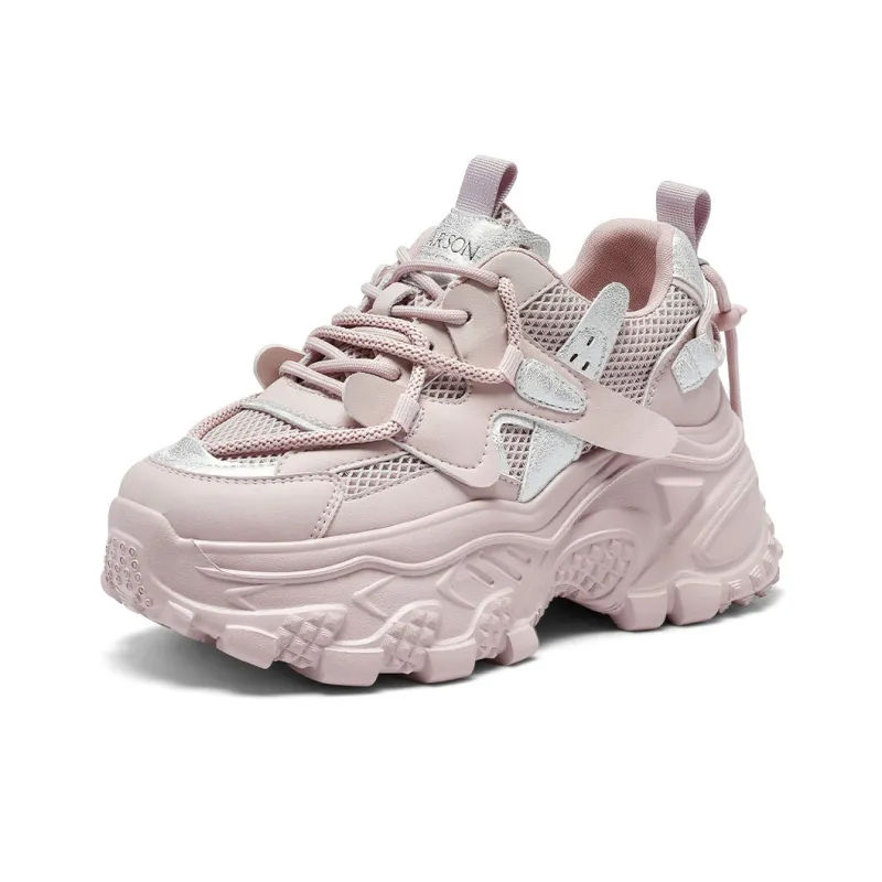 HARSON Wear-Resistant Slip-Resistant Low-Top Chunky Sneakers Women's-15