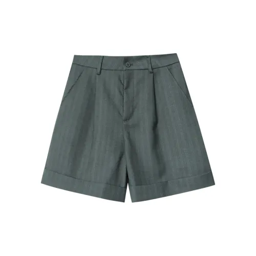 CHARM PICK Casual Shorts Women's Green