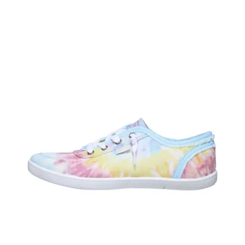 Skechers Bob's Skateboard Shoes Women's Low-Top Light Blue/Pink/Purple/Yellow