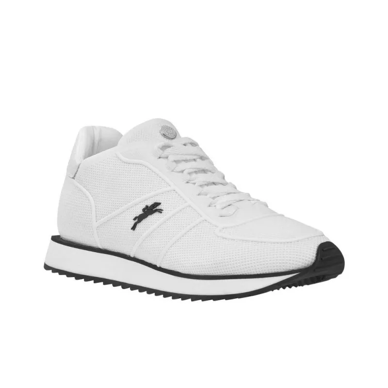 LONGCHAMP Le Pliage Low-Top Casual Shoes 3cm Women's White-2