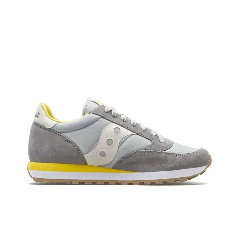 Saucony Jazz Original Running Shoes Unisex Low-Top Gray/Yellow/White-1