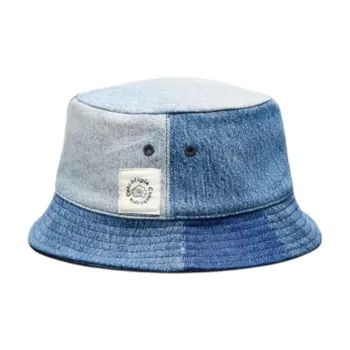 COACH Cotton Bucket Hats Unisex Blue