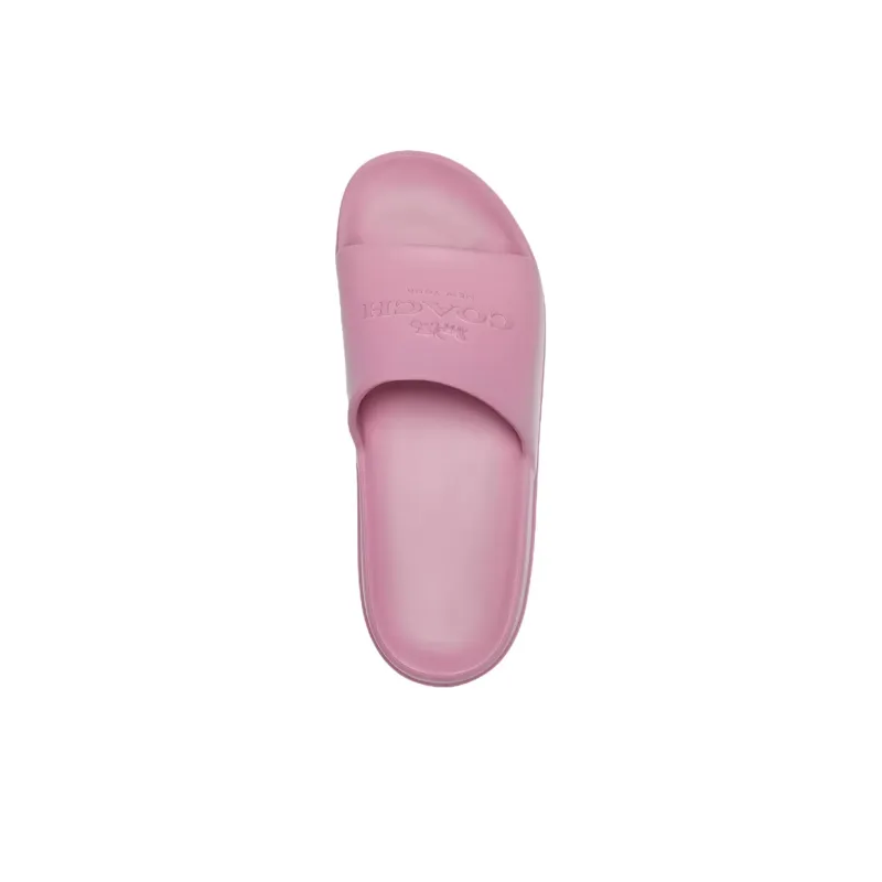 COACH Slide Slippers Women's Pink-3