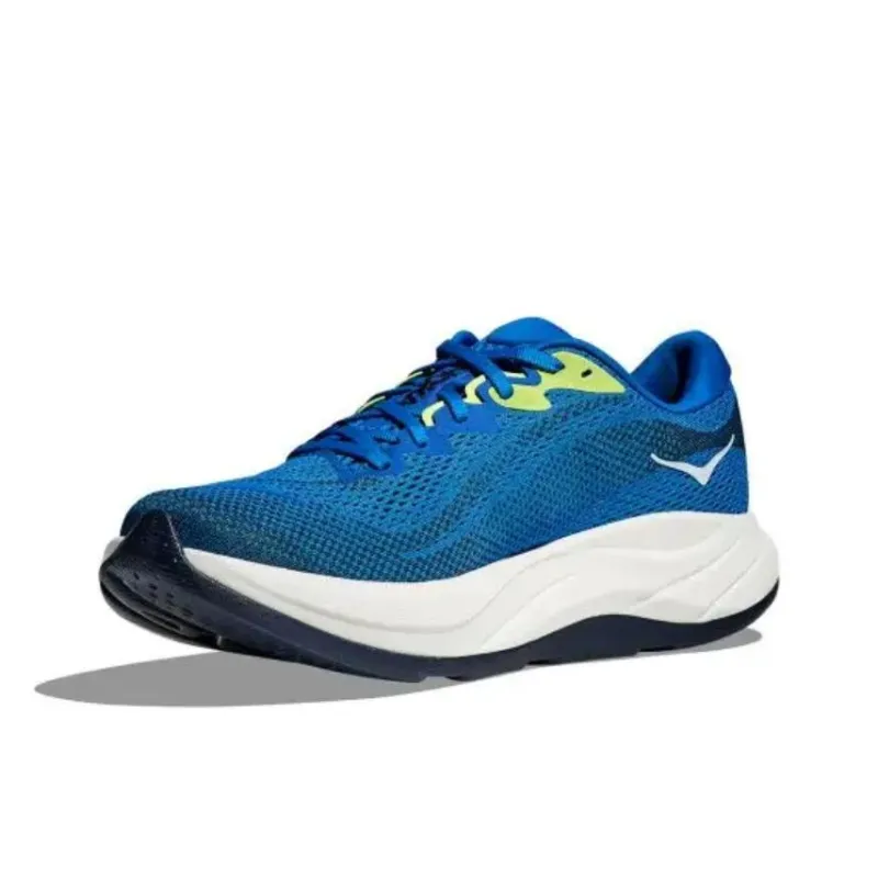 HOKA ONE ONE Anti Slip Wear Resistant Low Top Casual Y2k Retro Running Shoes Men's Blue White-3