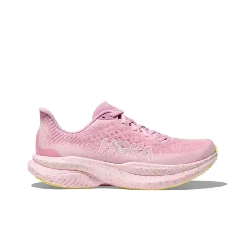 HOKA ONE ONE MACH 6 Anti Slip Wear Resistant Low Top Casual Running Shoes Women's Pink-1