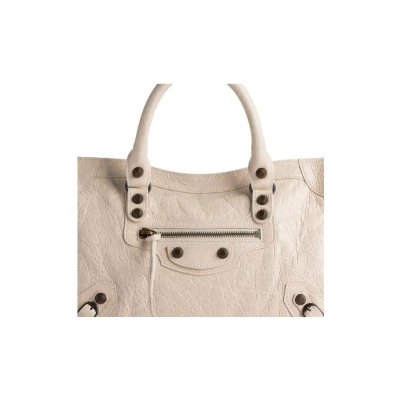 Balenciaga Le City Stud Detailed Small Tote Bag-5