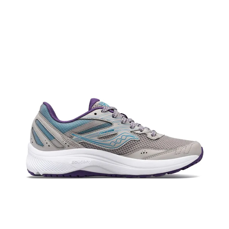 saucony Women's Cohesion 15 Wide 'Grape Pop'-1