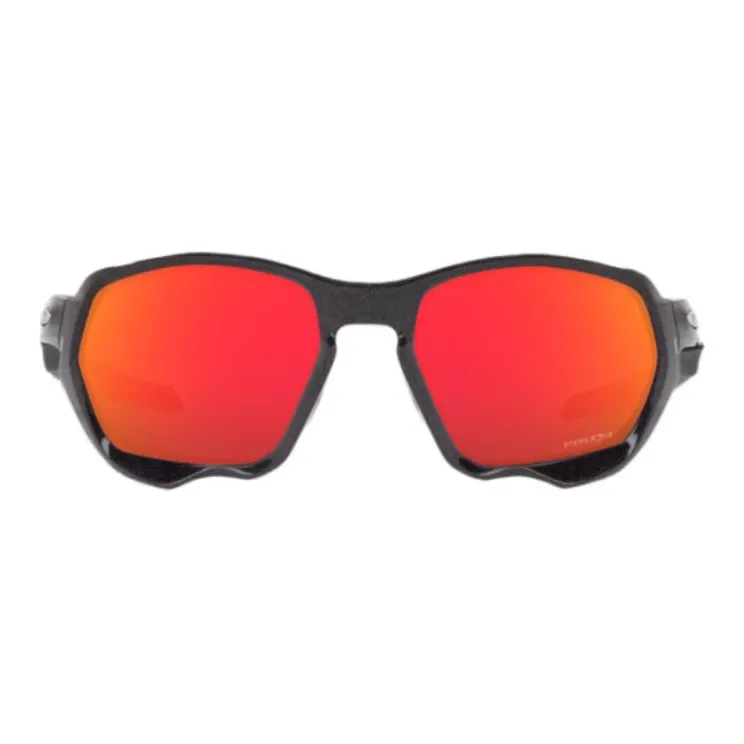 Oakley Nylon Irregular Shape Sunglasses Men's Black-11
