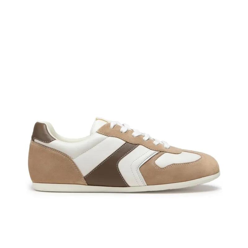 NATURSUN Casual Shoes Women's Low Top Ecru/Apricot, Ecru/Black-1