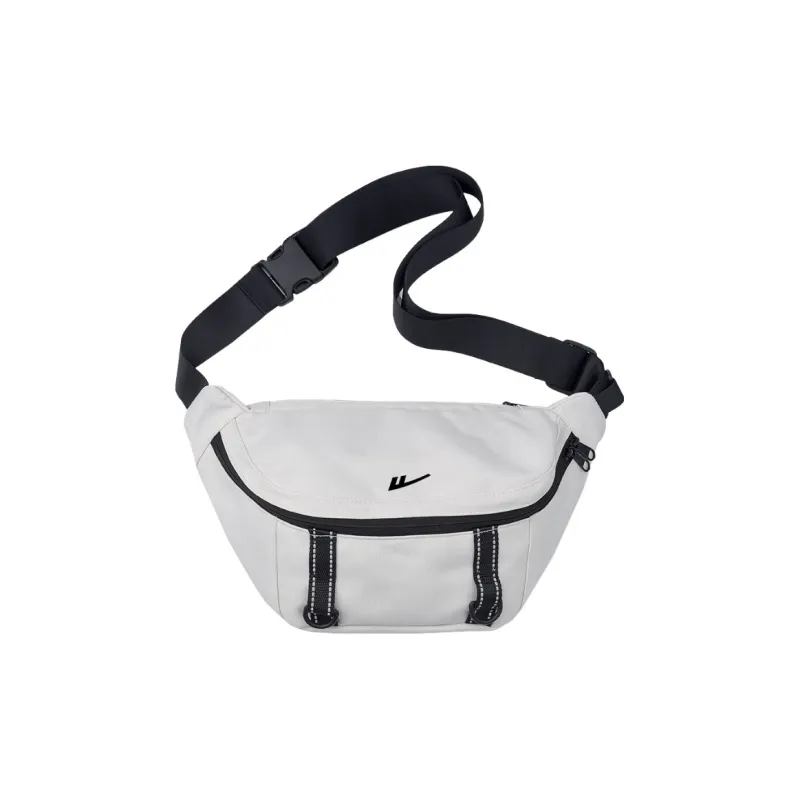 Warrior Nylon Messenger Bag Shoulder Bag Crossbody Bag Sling Bag Regular Unisex White-0
