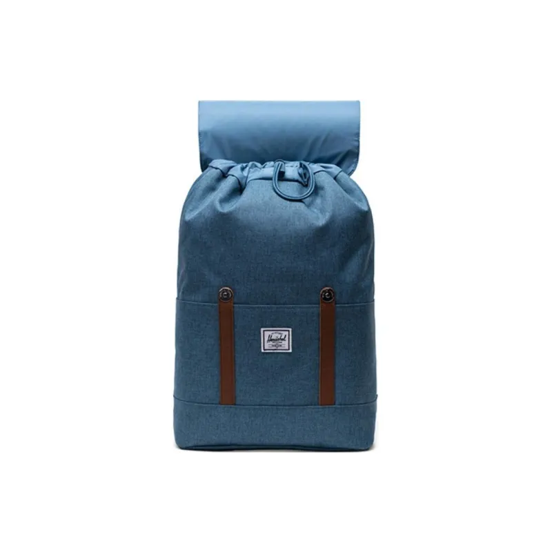 Herschel Polyester Backpack Large Size Unisex Hemp Gray Blue-1