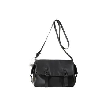 Travel Oxford Crossbody Bag Regular Unisex Black