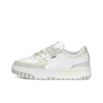 PUMA Cali Dream Cushioning Anti-Slip And Wear-Resistant Low-Top Sports Casual Shoes Women's Gray White