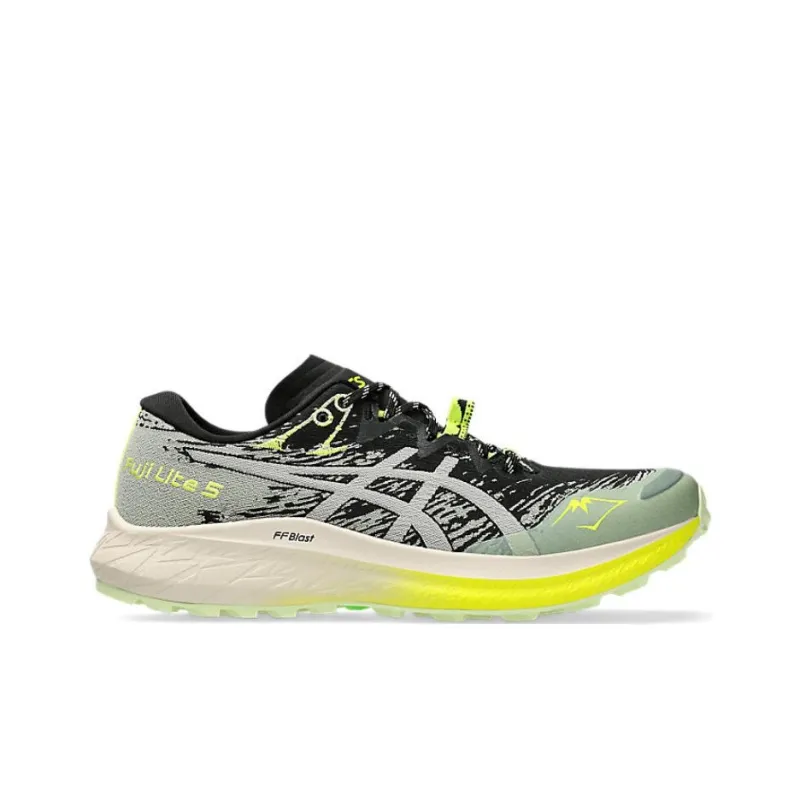 Asics Fuji Lite 5 Black Oatmeal Women's-1