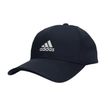 Adidas Polyester Baseball Caps Unisex Navy