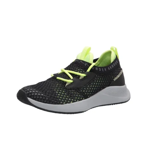 Under Armour Charged Breathe Casual Shoes Women's Low-Top Black/Green