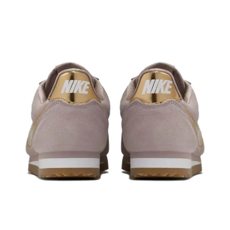 Nike Classic Cortez Se Diffused Taupe Metallic Gold Women's-3