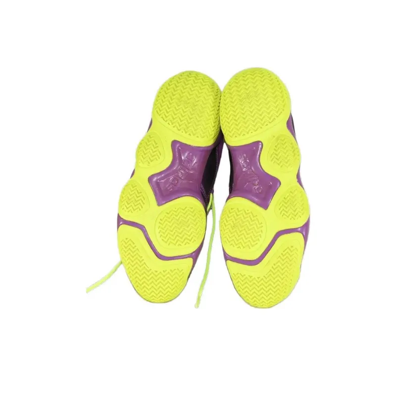 Adidas Top Ten 2000 Cushioning, Wear Resistant Mid Top Vintage Basketball Shoes Men's Purple Green-5
