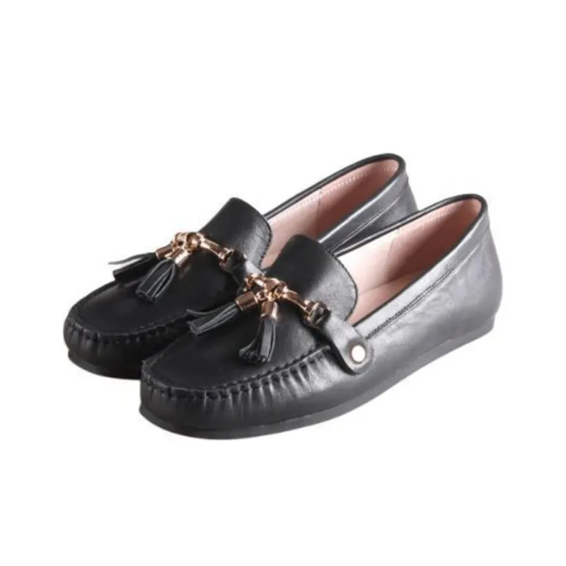Neiliansheng Loafers Women's Black/White-1