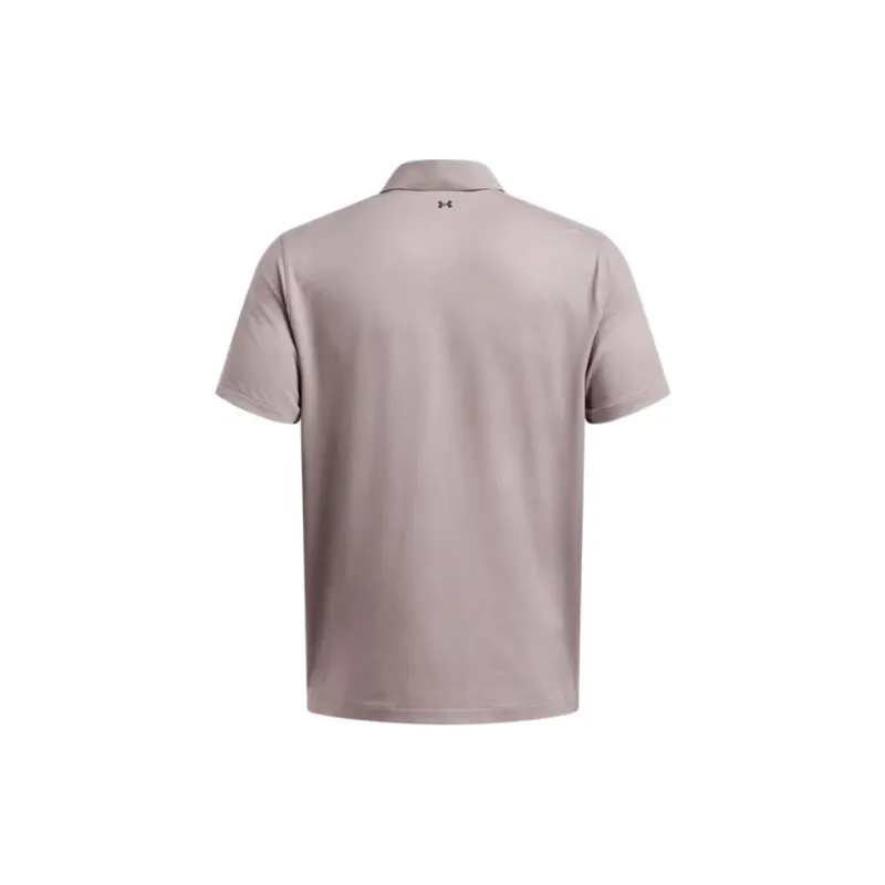 Under Armour Tour Tour Tips Polo Shirt Men's Lipstick Gray-1