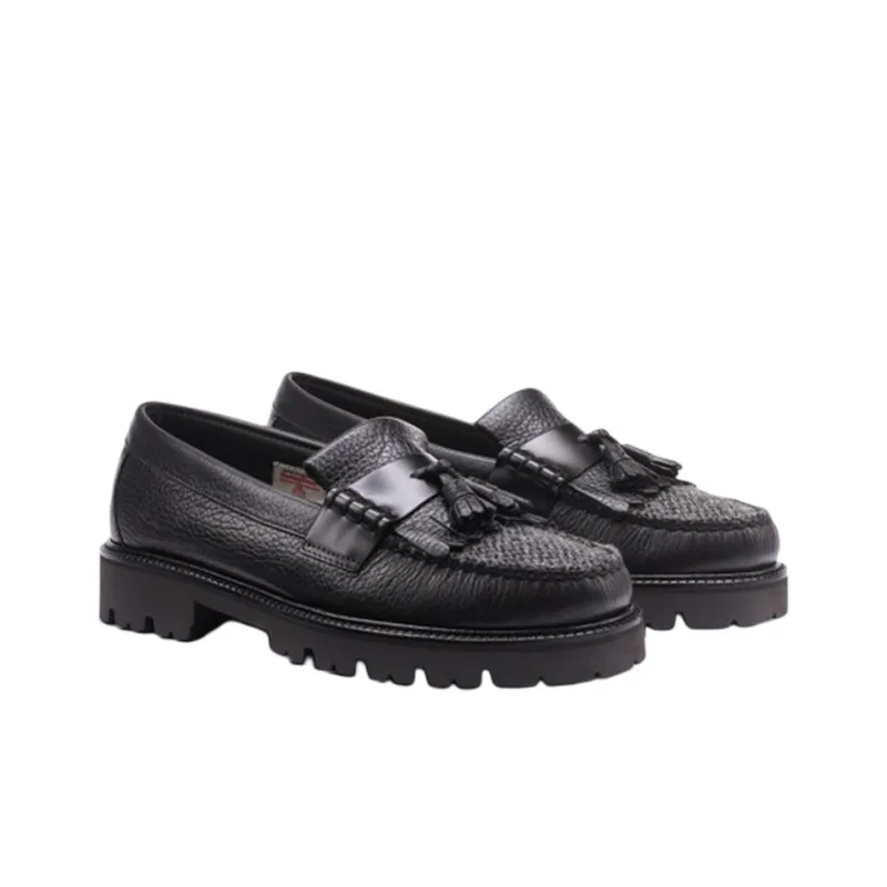 G.H. Bass & Co. Layton Loafers 3cm Men's Black-2
