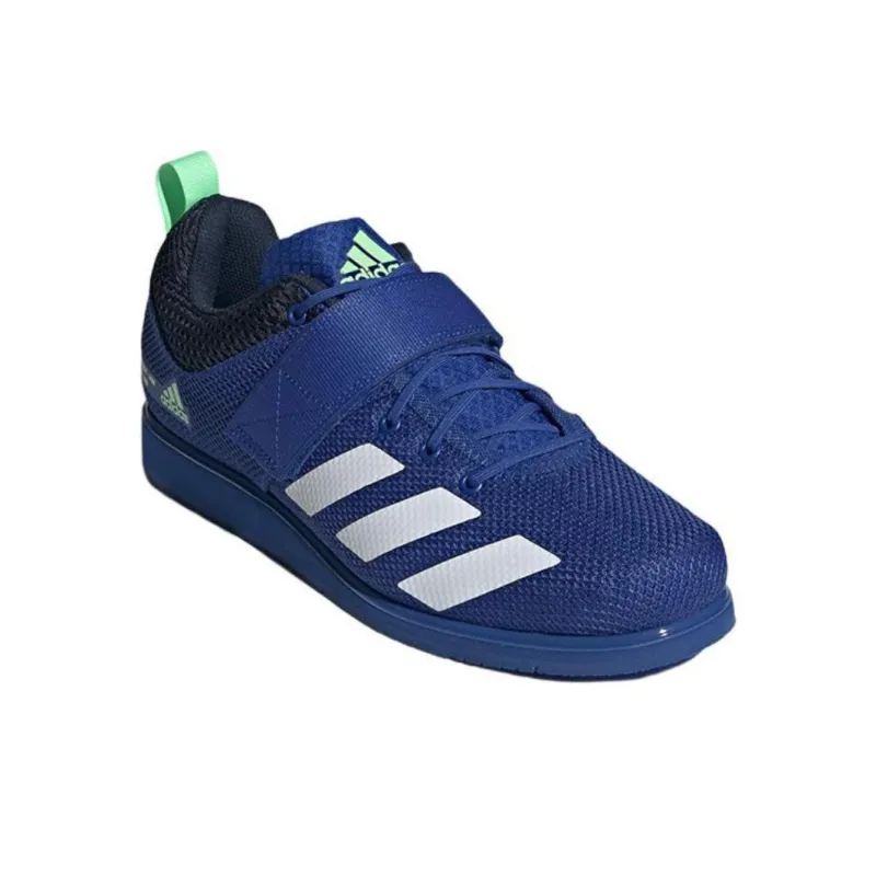 Adidas Powerlift 5 Royal Blue Cloud White Beam Green-2