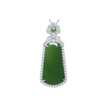 Century Edge Jewelry Hetian Jade Pendant Jasper Women's