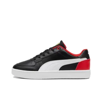 PUMA Scuderia Ferrari Slip Resistant, Abrasion Resistant, Breathable Low Top Skateboard Shoes Men's Black